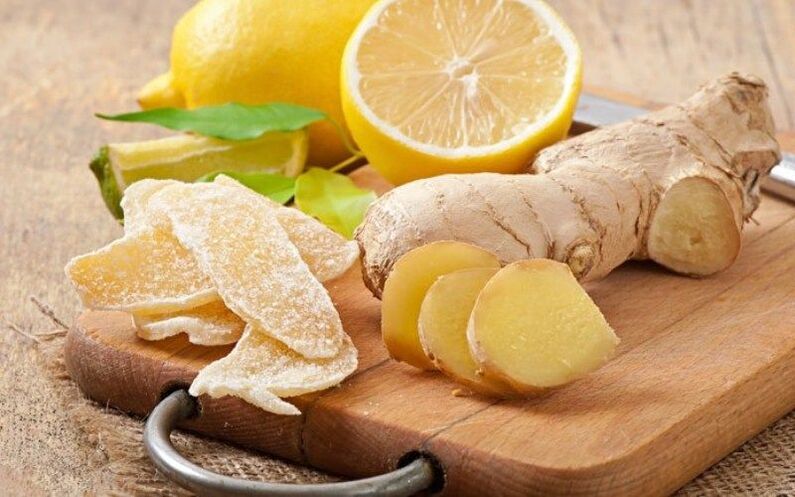 Ginger candy for potency