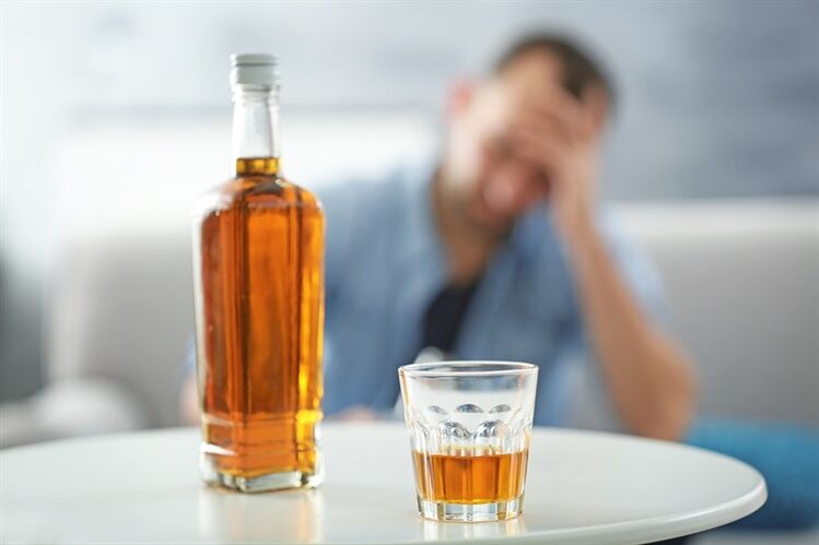 Drinking alcohol has a negative effect on a man's voluntary function