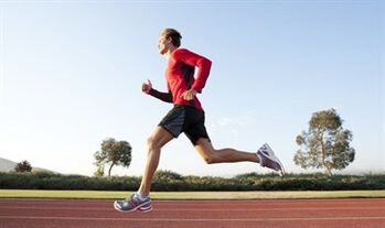 Running is a great exercise to increase a man's potential. 