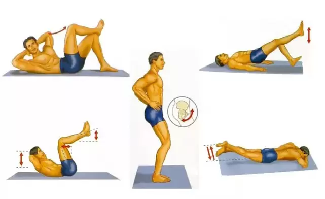 Complex physical exercises to increase potency in men
