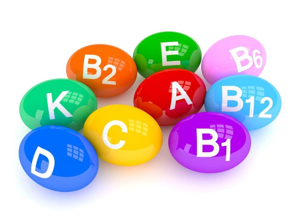 Vitamins to improve the potential