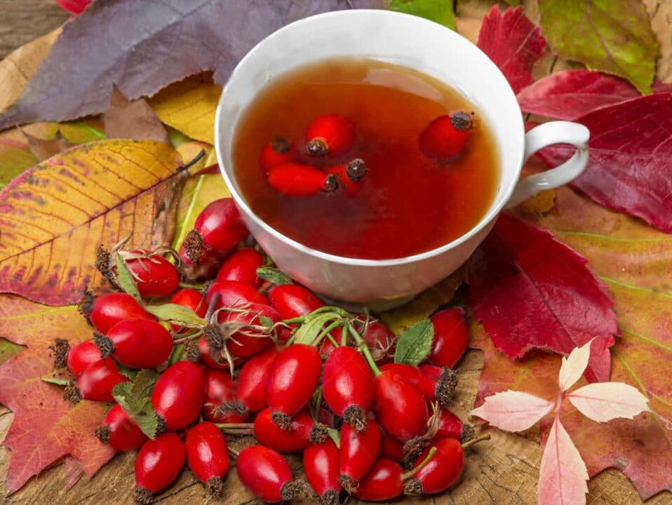 Rosehip increases potency and protects against colds
